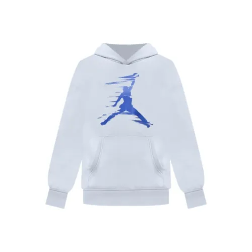 Jordan Fleece Pullover Hoodie Unisex Blue Джордан Флис Пуловер Толстовка Унисекс Синий