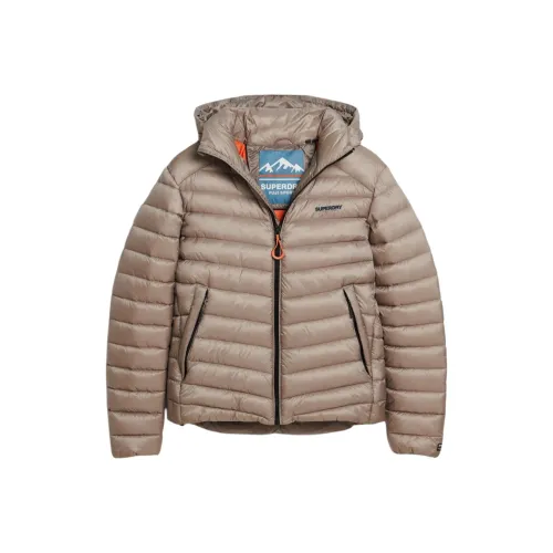 SUPERDRY Куртки и Пальто Мужской Светлый Кофейный