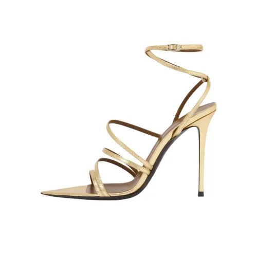 Giuseppe Zanotti GZ Intriigo Claire One Strap Sandals 10,5cm Women's Gold