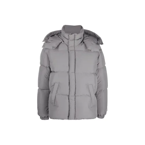 DIESEL Серый Мужской Пуховик