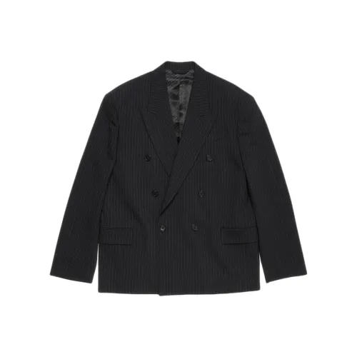 Acne Studios Бизнес-костюм Пальто Мужской Черный