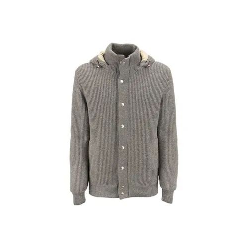 BRUNELLO CUCINELLI Down Jacket Men's Gray