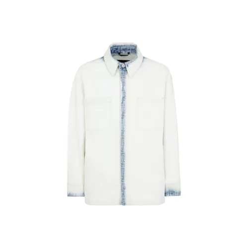 FENDI SS24 Denim Jacket Men's White
