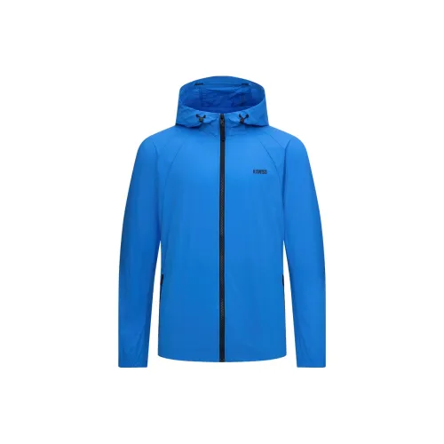 K·SWISS Blue Men's Jackets K·SWISS Синий Мужские Куртки