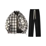 Белый топ + 117, черные брюки