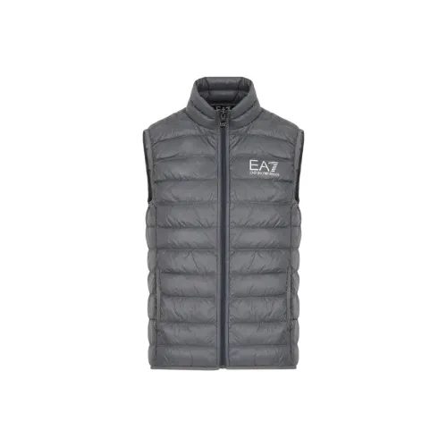 EMPORIO ARMANI Серый Мужской Жилеты