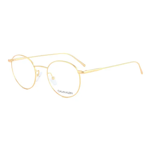 CK Calvin Klein Сплав Овал Оправы для очков Унисекс Золото Серебряный