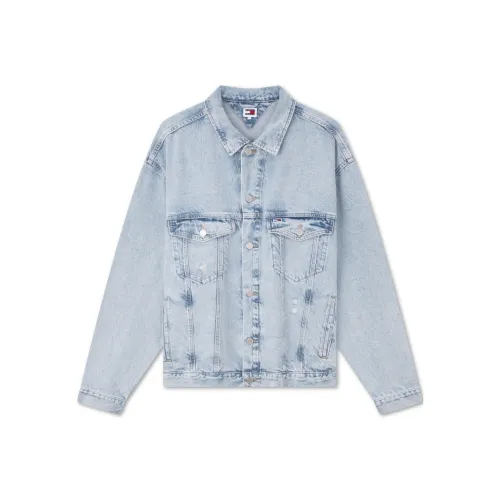 Tommy Hilfiger Denim Jacket Unisex Light Blue