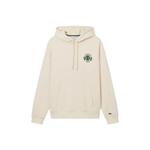 LACOSTE Collaboration SS25 Толстовка Мужская XFJ Кремовый Белый