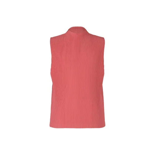 Homme Plissé Issey Miyake Мужские майки розового цвета