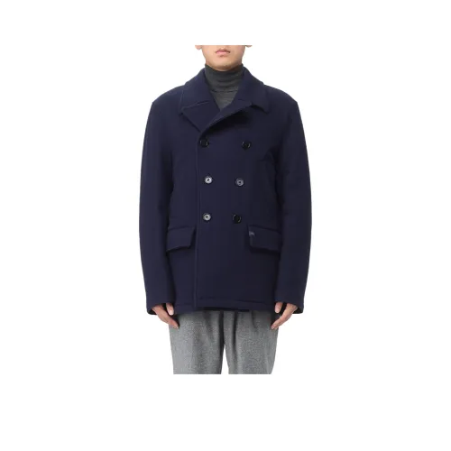 Fay Куртки Пальто Мужской Морской Синий