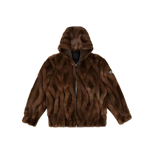 Raidy Boer Куртки и Пальто Мужские Желтые и Кофейные