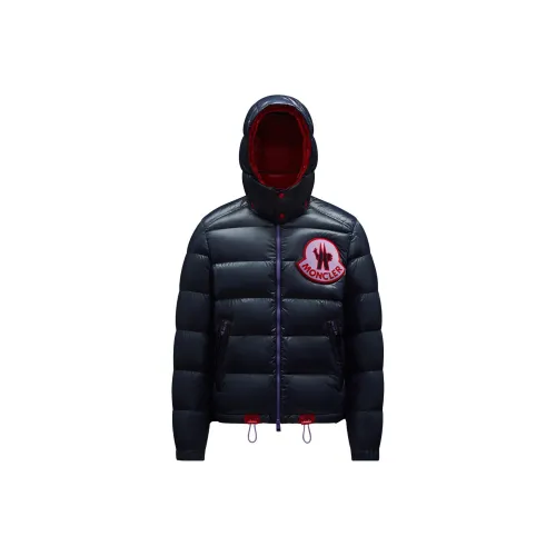 MONCLER GENIUS Пуховик Мужской Морской Синий