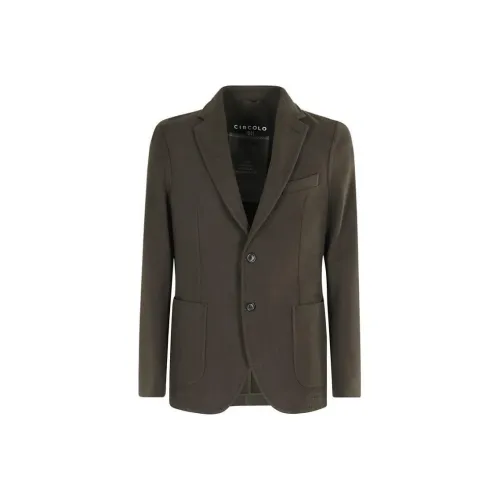 Circolo 1901 Бизнес-костюм мужской зеленый