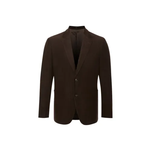 Satchi Бизнес-костюм мужской цвет кофейный красный