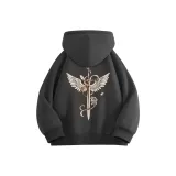 Темно-серый (Y Ангел Меч Грудь Значок_y Большой Ангел Меч Спина Значок)