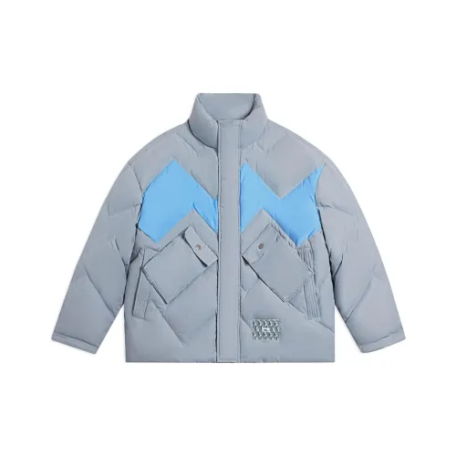 LINING Серый Синий Мужской Пух
