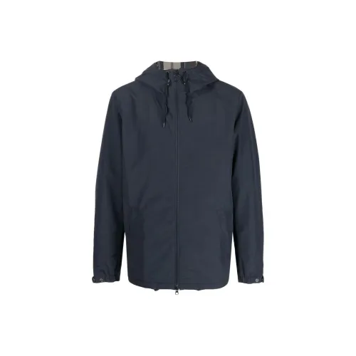 BARBOUR Темно-синие мужские куртки