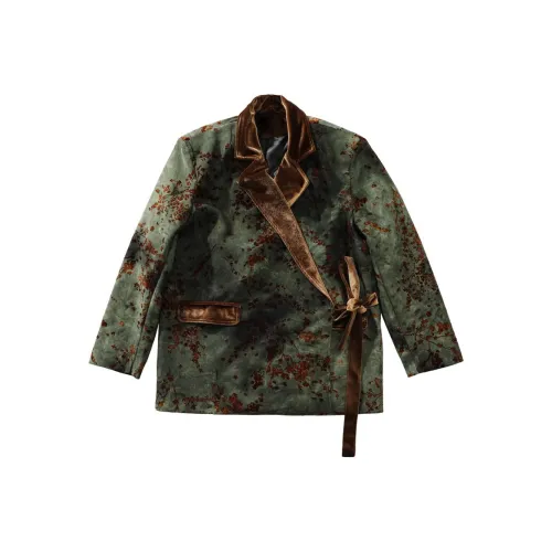 Pang Xiaochen Бизнес-костюм мужской зеленый