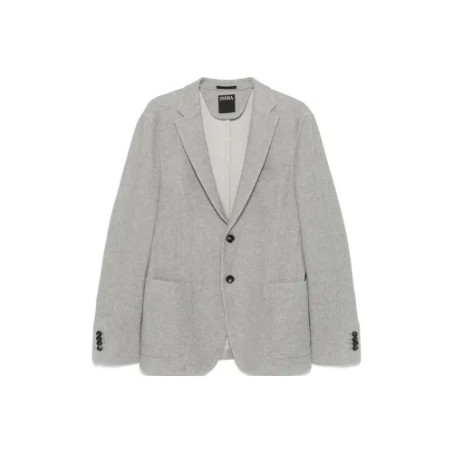 Ermenegildo Zegna Серый Мужской Деловой костюм