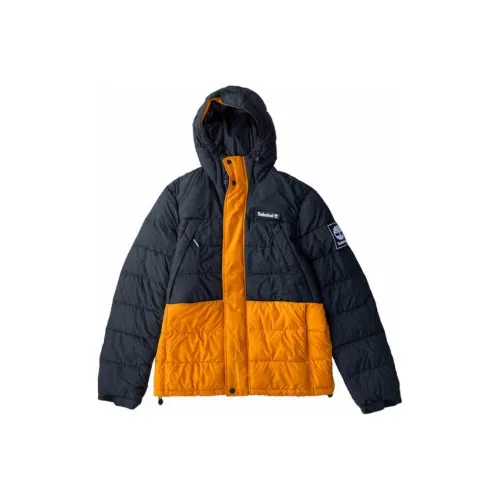 Timberland Пуховик Мужской Черный и Оранжевый