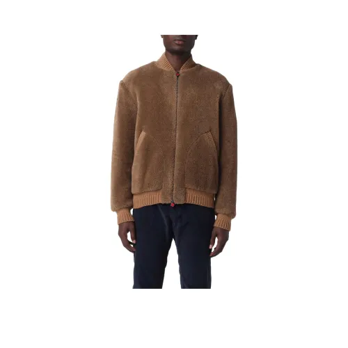 KITON Куртки и Пальто Мужской Коричневый