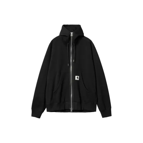 sacai X Carhartt WIP FW23 Co Branded SERIES Черный Унисекс Куртки