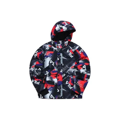FILA Полный принт Мужские Пуховики