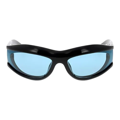 Bottega Veneta Вакуумная Формовка Ацетат Квадратные Солнцезащитные Очки Женские Черные