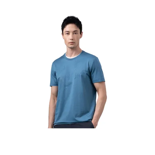 GOOD LUCK GLADIUS Рубашка Мужская Светло-Серая Синяя