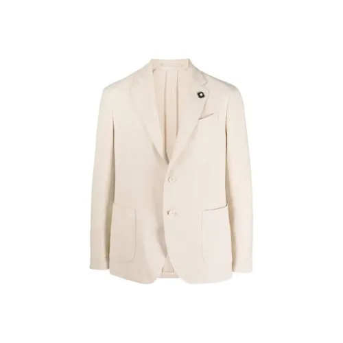 LARDINI Светло-янтарный Мужской Куртки