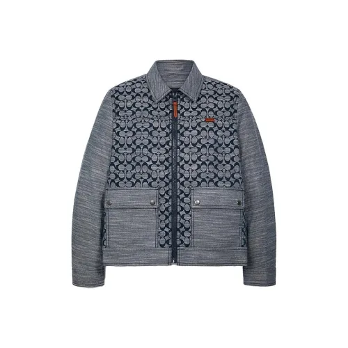 COACH Серый Мужской Куртки