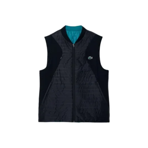 LACOSTE Collaboration Черный Синий Мужские Жилеты