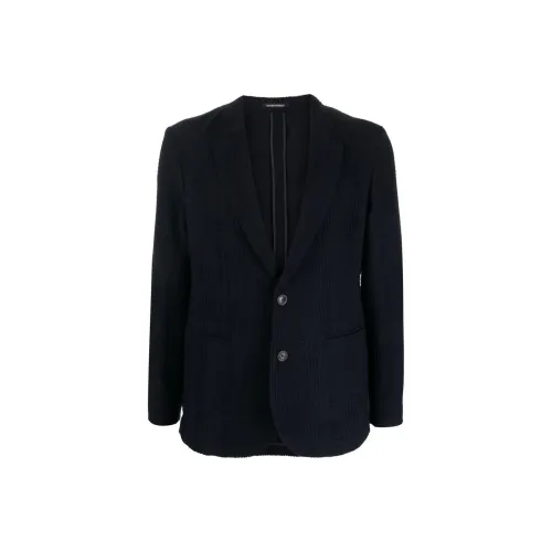 EMPORIO ARMANI Бизнес-костюм мужской синий