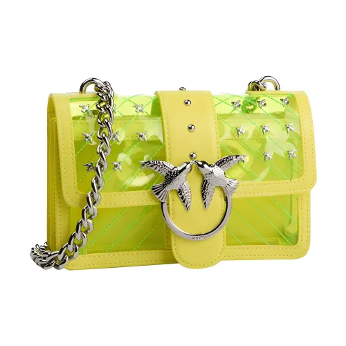 PINKO PVC Сумка через плечо Swallow Сумка Сумка на плечо Средний Женские Зеленый