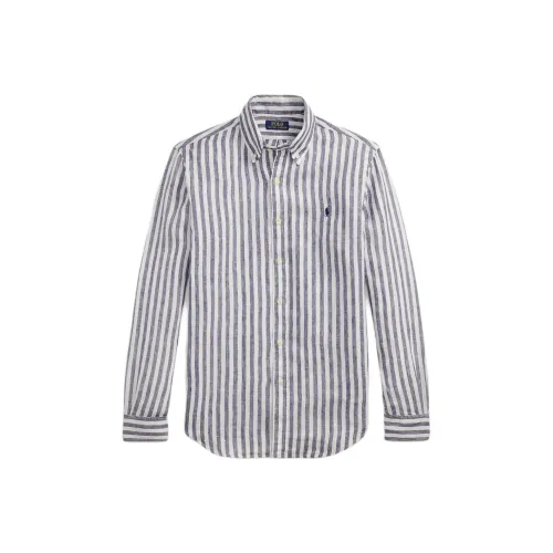 Ralph Lauren Рубашка Мужская Розово-фиолетовая