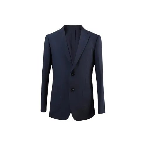 Raidy Boer Бизнес-костюм мужской синий в клетку