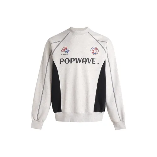 POPWAVE Толстовка Унисекс Овсяный Гоночный костюм