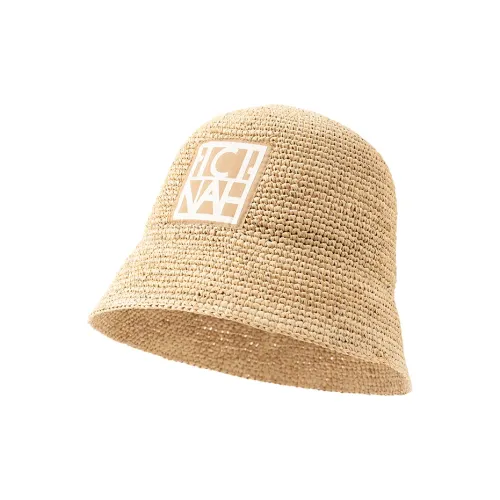 Fancet Studios Raffia Bucket Hats Women's