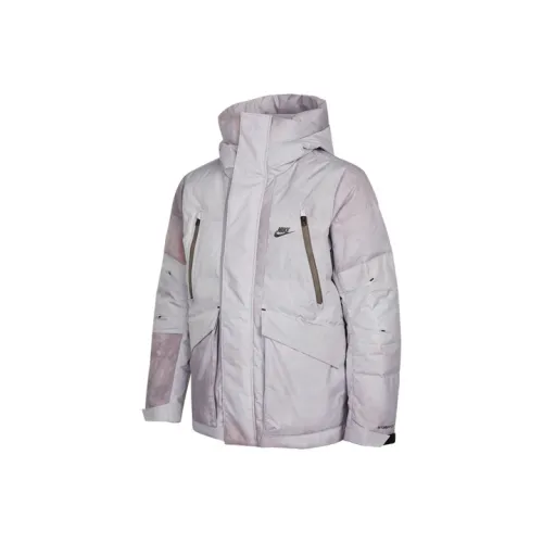 Nike Provence Фиолетовый Мужской Пуховик