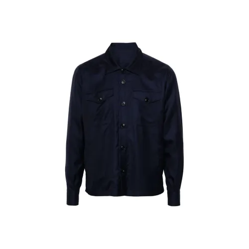 Eleventy FIRSTCLASS Made IN Italy Куртки Пальто Мужской Полночный синий