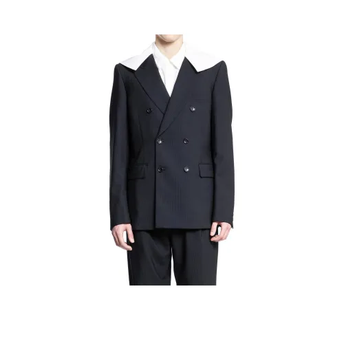 COMME Des GARCONS HOMME PLUS Бизнес-костюм Пальто Мужской Черный