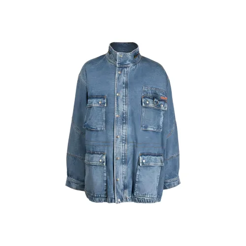 MARTINE ROSE Denim Jacket Men's Blue