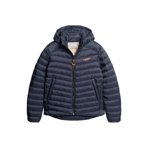 SUPERDRY Мужские синие куртки