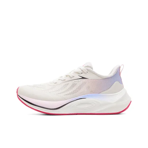 PEAK Aero Wind 2,0 Low Топ Беговые кроссовки Женские Белый Розовый Синий
