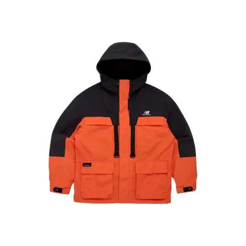 New Balance Водонепроницаемый и Ветрозащитный Ветровка Мужской Апельсин