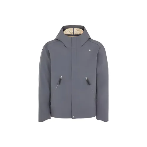 STONE ISLAND SS23 Куртки Пальто Унисекс Свинцово-серый