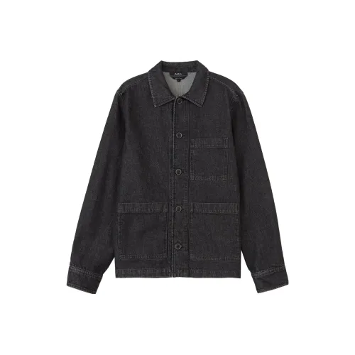 A.P.C. Joint Paragraph Черная мужская куртка