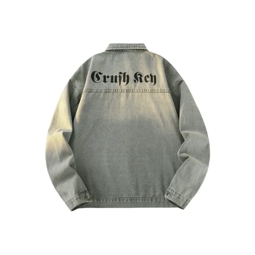 CRUSH KEY Джинсовые куртки и пальто Унисекс