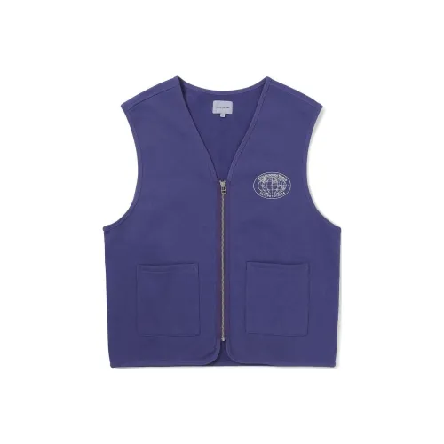 Thisisneverthat SS24 Zip Sweat Vest Фиолетовый Синий Жилет Унисекс Фиолетовый